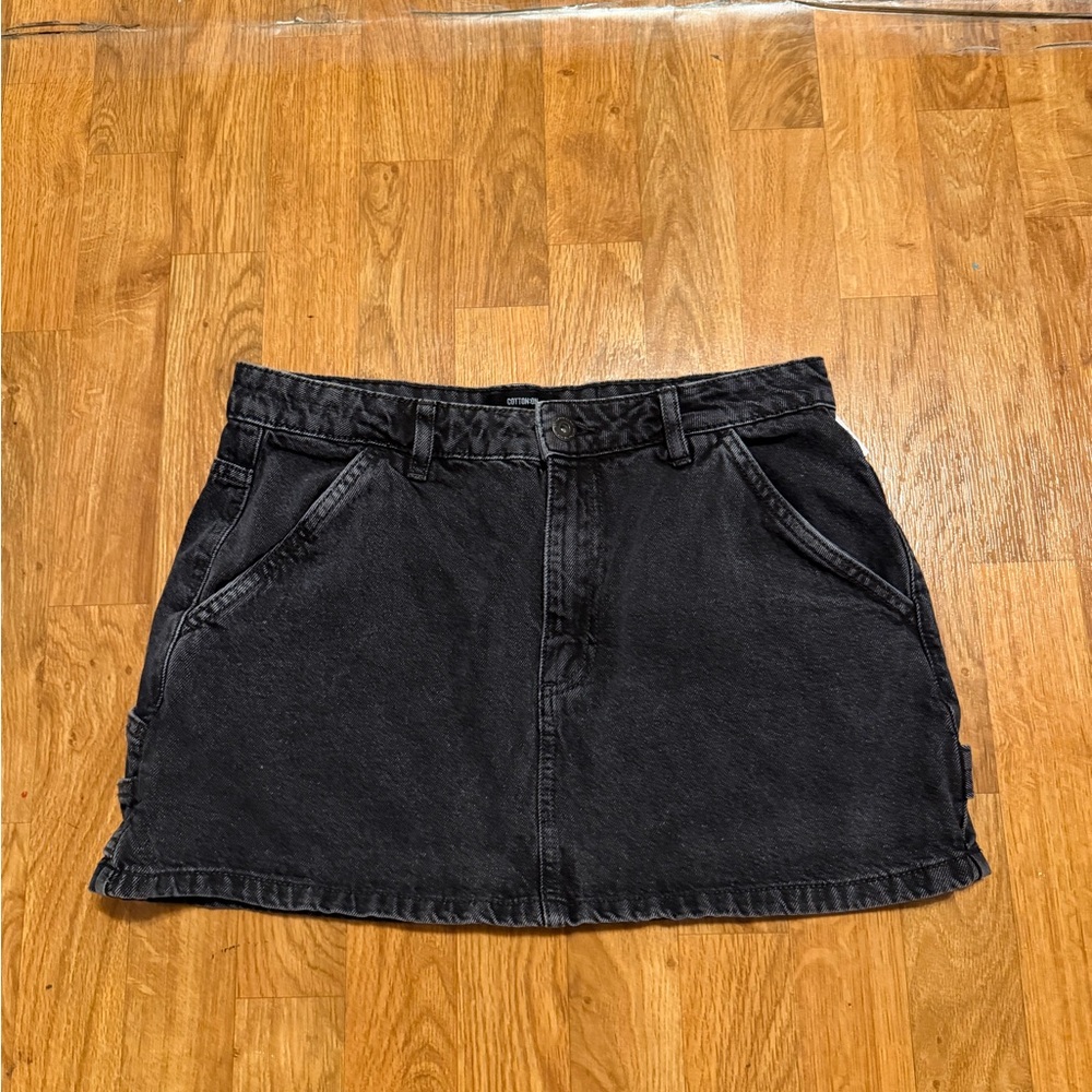Cotton On Black Mini Skirt